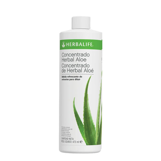 Concentrado de Herbal Aloé Herbalife – Clássico e Manga