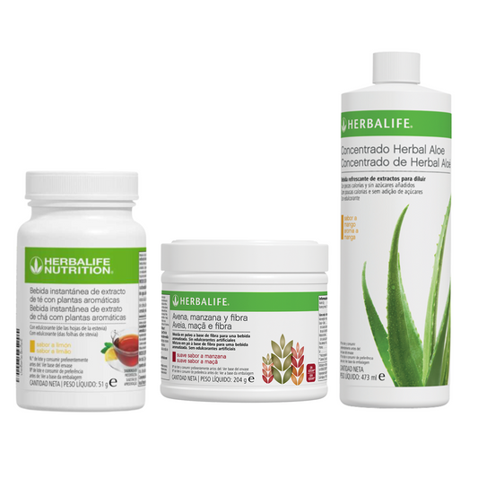 Pack Chá + Aloé + Bebida de Aveia
